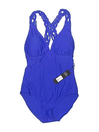 Fashion Nova One Piece Swimsuit In Blue