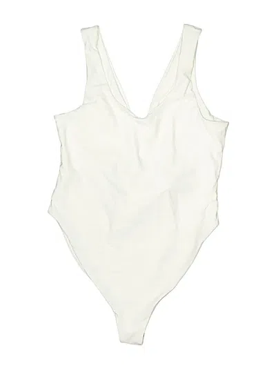 Fashion Nova One Piece Swimsuit In Ivory