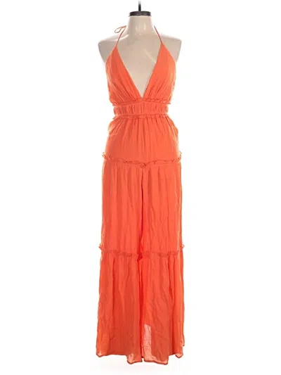 Pre-owned Fashion Nova Overalls In Orange
