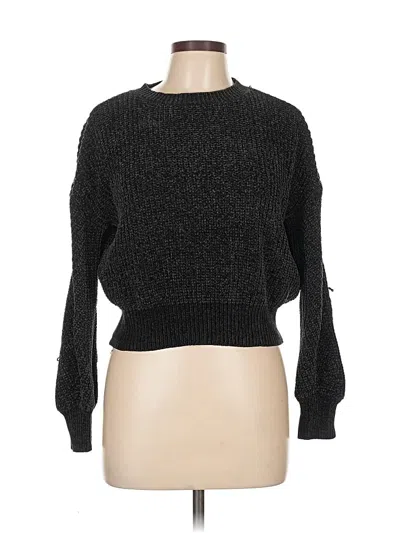 Pre-owned Fashion Nova Pullover Sweater In Black