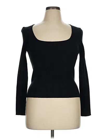 Pre-owned Fashion Nova Pullover Sweater In Black