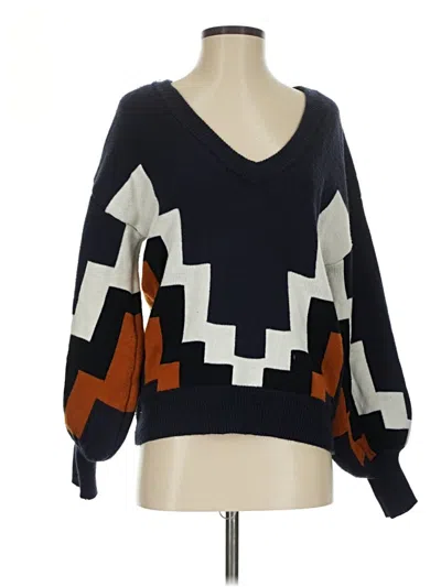 Pre-owned Fashion Nova Pullover Sweater In Blue
