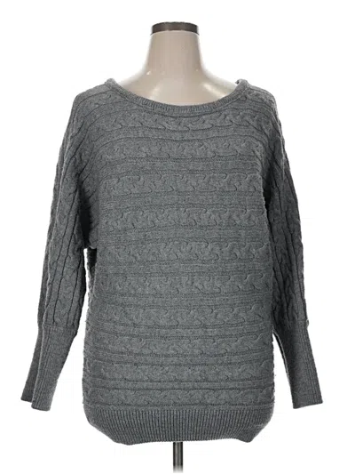 Pre-owned Fashion Nova Pullover Sweater In Gray