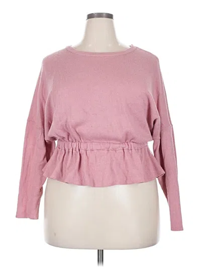 Pre-owned Fashion Nova Pullover Sweater In Pink