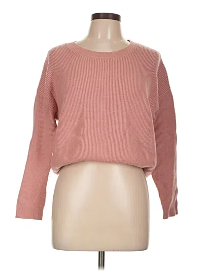 Pre-owned Fashion Nova Pullover Sweater In Pink