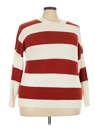 Pre-owned Fashion Nova Pullover Sweater In Red