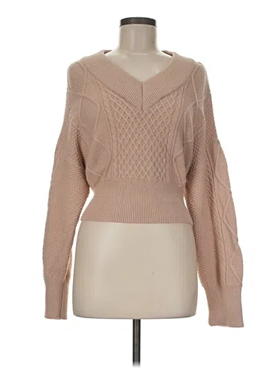 Pre-owned Fashion Nova Pullover Sweater In Tan