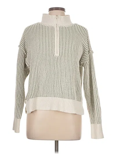 Pre-owned Fashion Nova Pullover Sweater In White