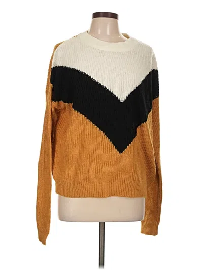 Pre-owned Fashion Nova Pullover Sweater In Yellow