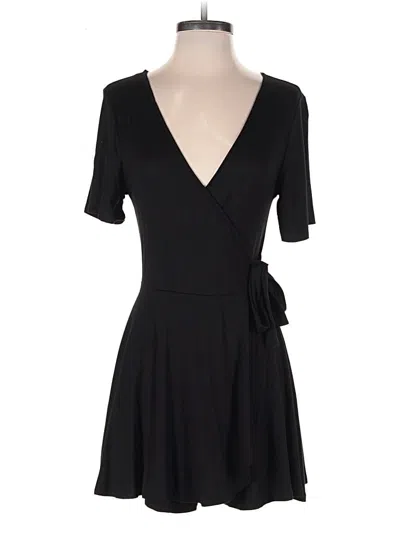 Pre-owned Fashion Nova Romper In Black