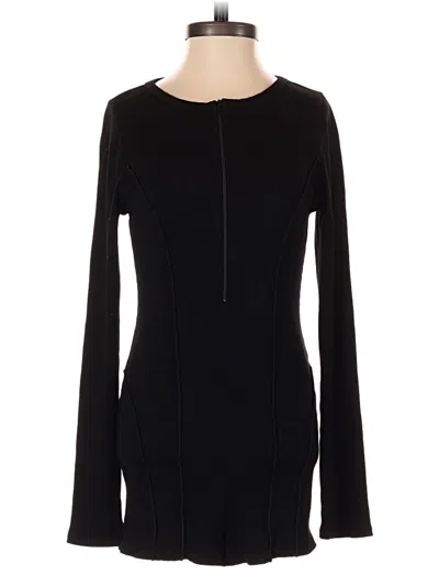 Pre-owned Fashion Nova Romper In Black