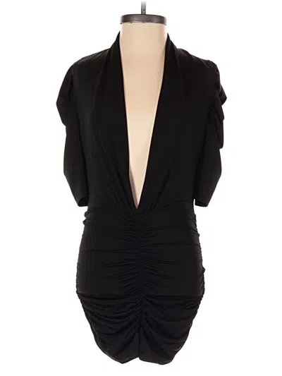 Pre-owned Fashion Nova Romper In Black