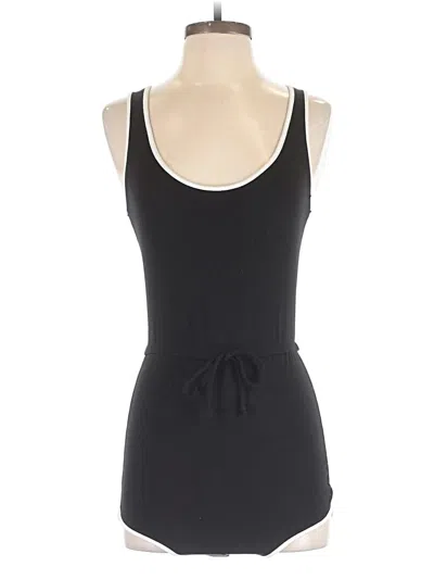 Pre-owned Fashion Nova Romper In Black