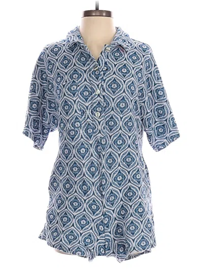 Pre-owned Fashion Nova Romper In Blue