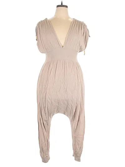 Pre-owned Fashion Nova Romper In Brown