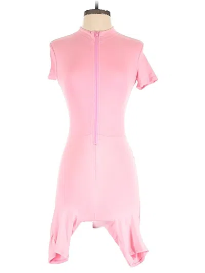 Pre-owned Fashion Nova Romper In Pink