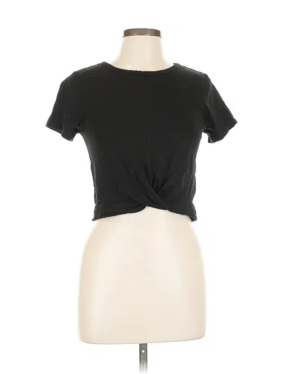 Pre-owned Fashion Nova Short Sleeve T-shirt In Black