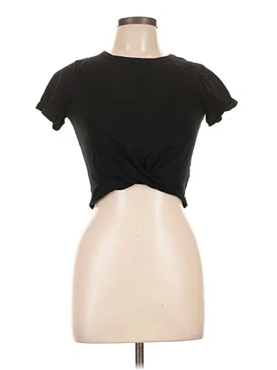 Pre-owned Fashion Nova Short Sleeve T-shirt In Black