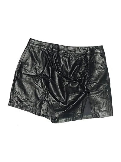 Pre-owned Fashion Nova Skort In Black