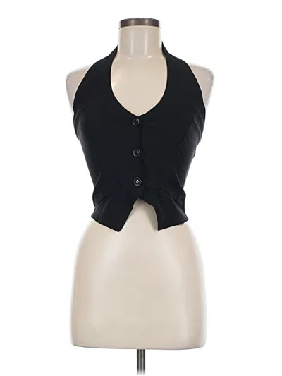 Pre-owned Fashion Nova Sleeveless Blouse In Black