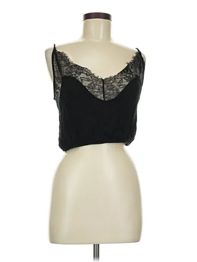 Pre-owned Fashion Nova Sleeveless Blouse In Black