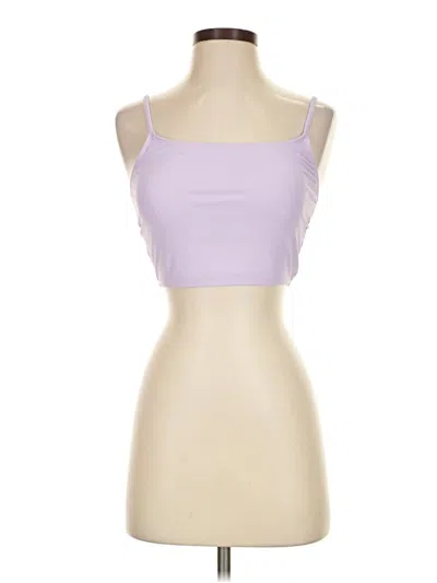 Pre-owned Fashion Nova Sleeveless Top Purple Sweetheart Neckline Tops