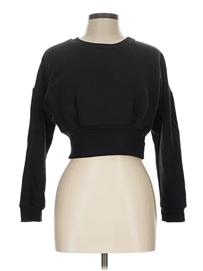 Pre-owned Fashion Nova Sweatshirt In Black