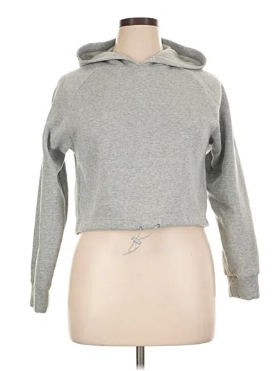 Pre-owned Fashion Nova Sweatshirt In Gray