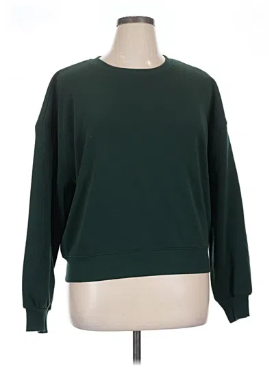Pre-owned Fashion Nova Sweatshirt In Green