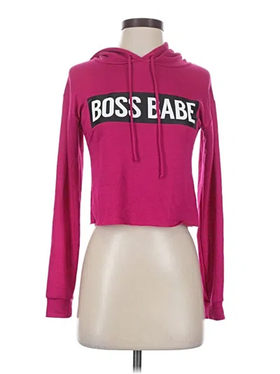 Pre-owned Fashion Nova Sweatshirt In Pink