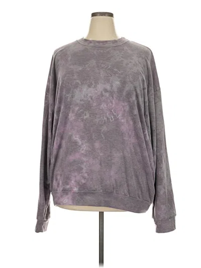 Pre-owned Fashion Nova Sweatshirt In Purple
