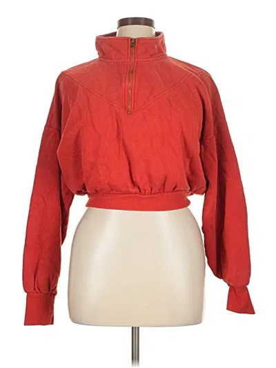Pre-owned Fashion Nova Sweatshirt In Red