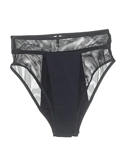 Pre-owned Fashion Nova Swimsuit Bottoms In Black
