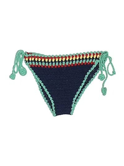 Pre-owned Fashion Nova Swimsuit Bottoms In Blue