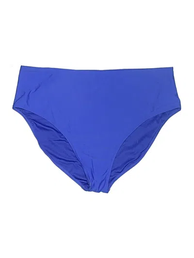 Pre-owned Fashion Nova Swimsuit Bottoms In Blue