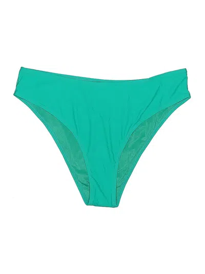 Pre-owned Fashion Nova Swimsuit Bottoms In Green