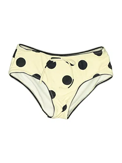 Pre-owned Fashion Nova Swimsuit Bottoms In Ivory
