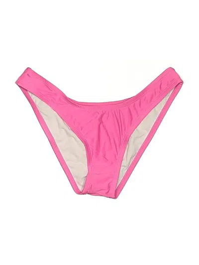 Pre-owned Fashion Nova Swimsuit Bottoms In Pink