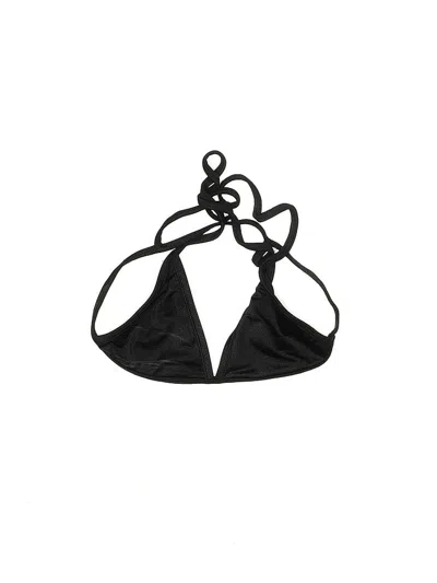 Pre-owned Fashion Nova Swimsuit Top Black Swimwear