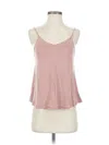 Fashion Nova Tank Top Pink Halter Neckline Tops In Pink