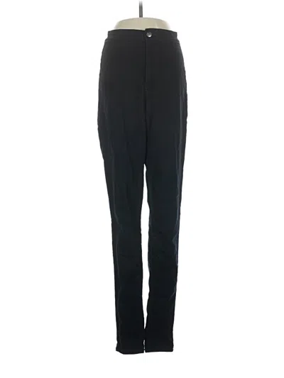 Pre-owned Fashion Nova Track Pants In Black
