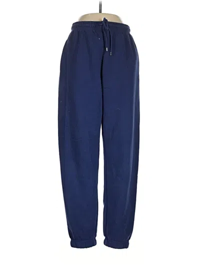 Pre-owned Fashion Nova Track Pants In Blue