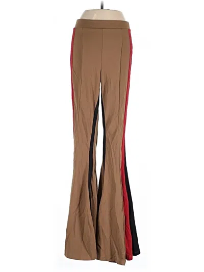 Pre-owned Fashion Nova Track Pants In Brown