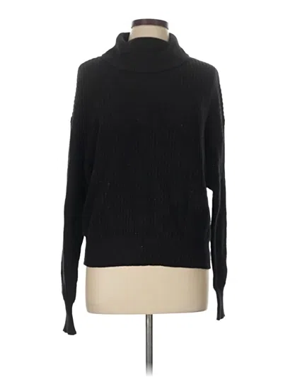 Pre-owned Fashion Nova Turtleneck Sweater In Black