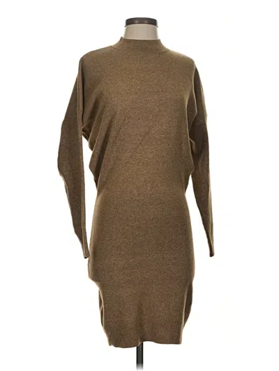 Pre-owned Fashion Nova Turtleneck Sweater In Brown