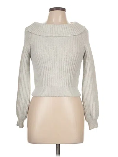 Pre-owned Fashion Nova Turtleneck Sweater In Gray