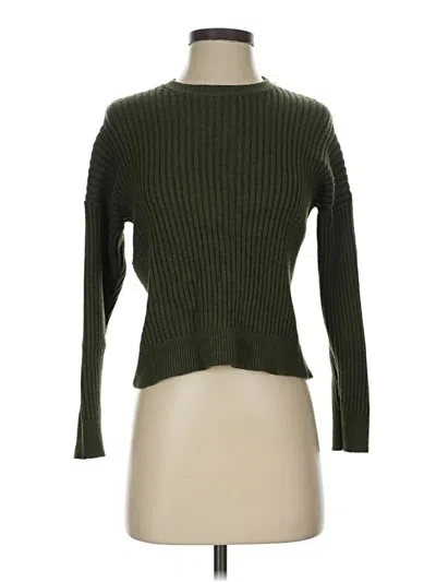 Pre-owned Fashion Nova Turtleneck Sweater In Green