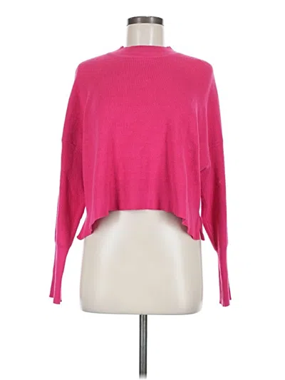 Pre-owned Fashion Nova Turtleneck Sweater In Pink