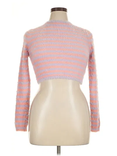 Pre-owned Fashion Nova Turtleneck Sweater In Pink