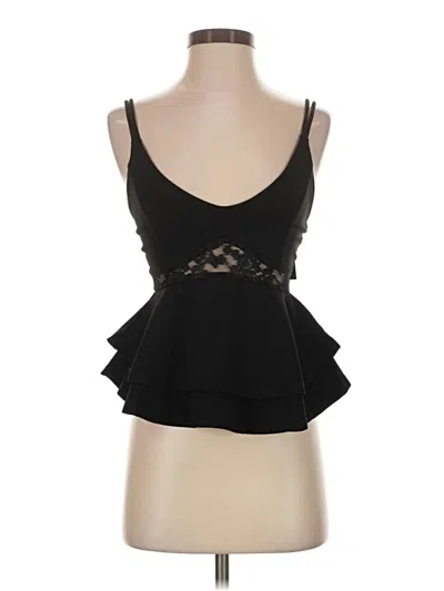 Pre-owned Fashion Nova Vest In Black